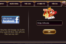 Zowin GiftCode – Tri ân khách hàng theo từng quý siêu khủng 