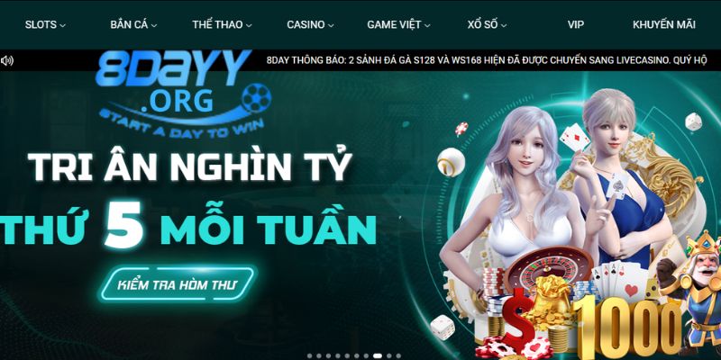 8day Giftcode – Ưu đãi hấp dẫn cho người chơi đam mê game bài đổi thưởng