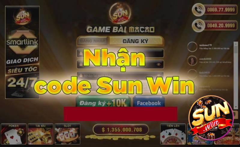 Sunwin Giftcode – Nhận Quà Miễn Phí Hàng Ngày Khi Chơi Game