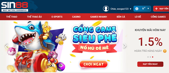 Hướng Dẫn Đăng Nhập Sin88 Chi Tiết – Truy Cập Sảnh Game Trong Vài Giây