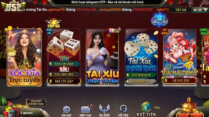 B52 Club – Sân chơi đẳng cấp 5 sao dành cho dân cá cược chuyên nghiệp