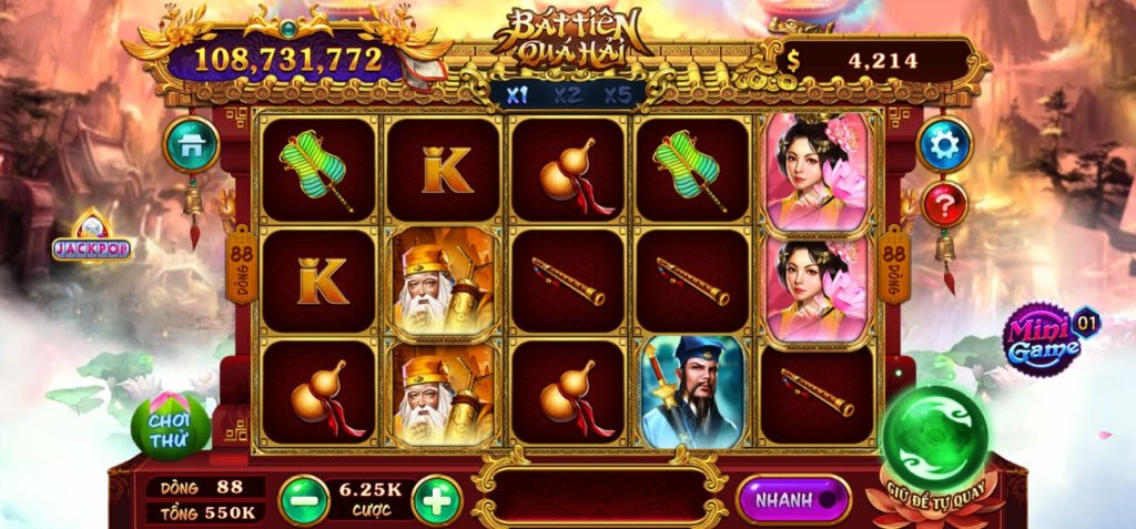 Slot game tại Choáng Club - những phần thưởng hấp dẫn không thể bỏ lỡ