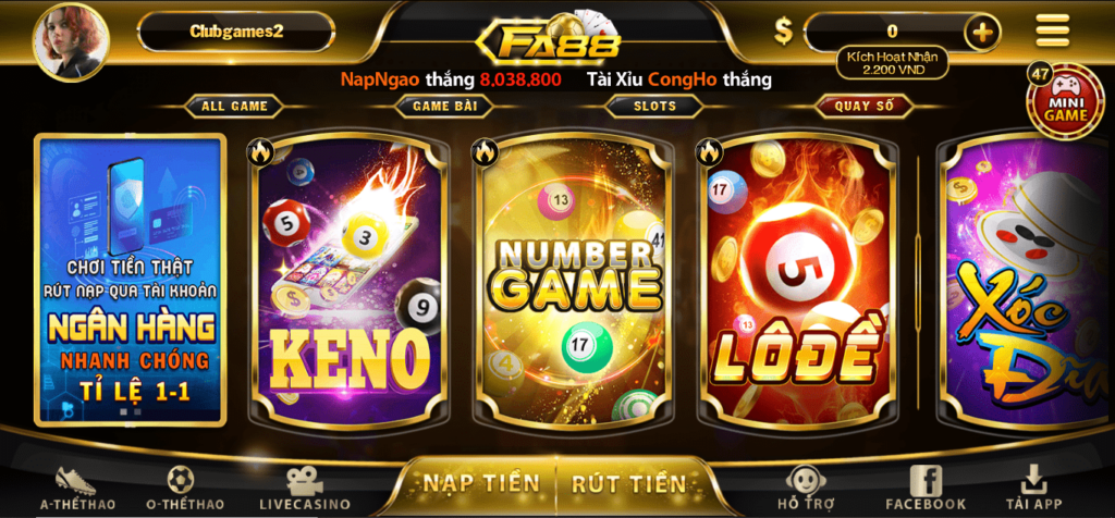Gift Code Fa88 – Ưu đãi hấp dẫn cho mọi game thủ