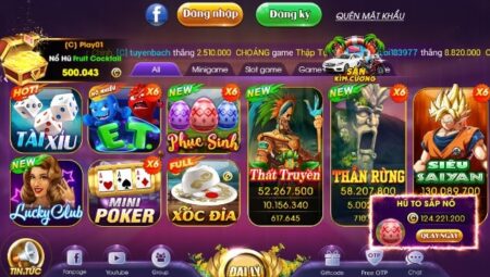 Slot game tại Choáng Club – những phần thưởng hấp dẫn không thể bỏ lỡ