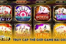 Top 4 Game Bài Đáng Chơi Nhất Tại Go789 Trong Năm 2025