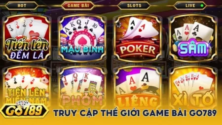 Top 4 Game Bài Đáng Chơi Nhất Tại Go789 Trong Năm 2025