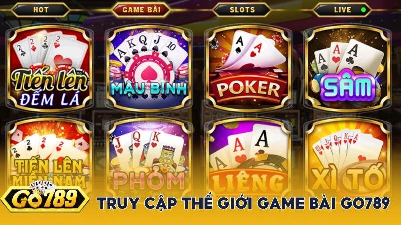 Top 4 Game Bài Đáng Chơi Nhất Tại Go789 Trong Năm 2025